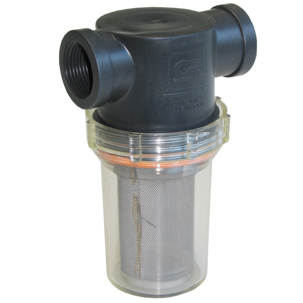 Filter Clear Bowl 1 1/2 50Mesh [222 DF15050]
